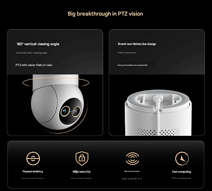 Xiaomi Launches Smart Camera 4 Zoom Edition: Revolutionary 4K Home Security with 9x Hybrid Zoom at $55